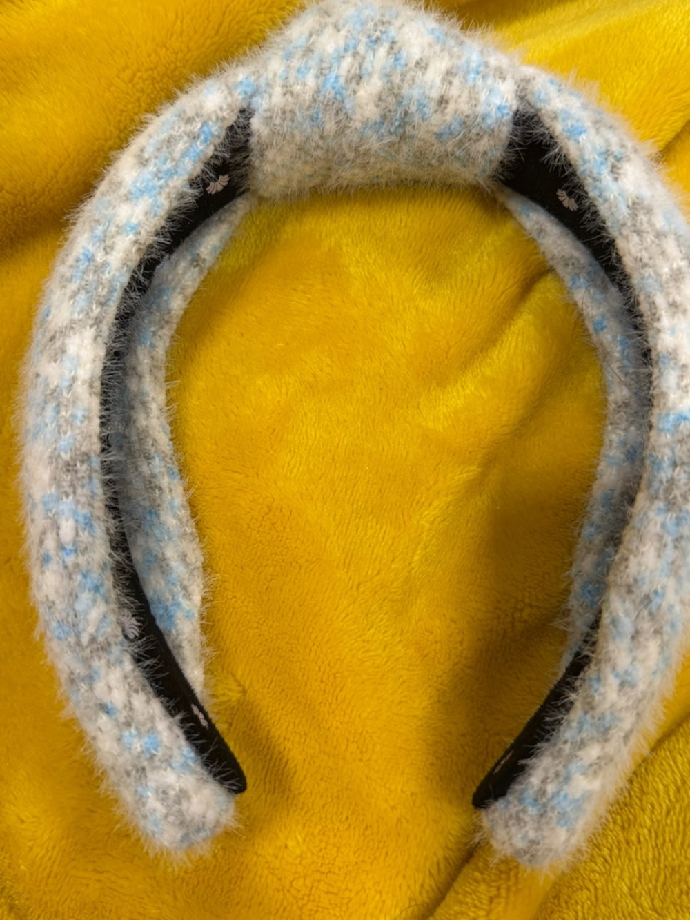 LELE SADOUGHI knotted fuzzy headband NEW